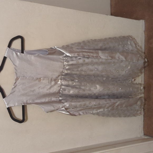 Holiday Editions party dress gray size 14/16 XL girls - Picture 2 of 4